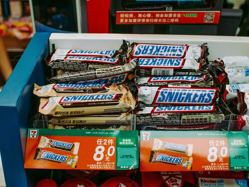 M&ms, Mars, Whiskas, Katten, Snickers, Twix, Pedigree,